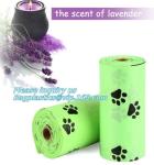 Cornstarch 100% Compostable Biodegradable Dog Poop Bags, Compostable Pet Poop