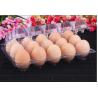 Buy cheap custom clear blister plastic high quality food packaging trays for Cherry Tomato Oranges,food grade PET plastic egg tray from wholesalers