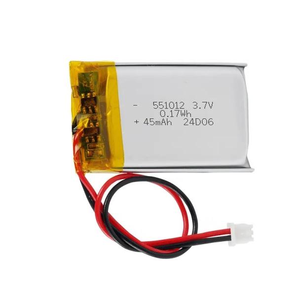 Small Lithium Polymer Battery Rechargeable 45mah 3.7v 50mAh 60mAh 70mAh 3.7v