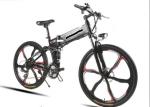 Steel Frame 26 Inch Foldable Electric Mountain Bike