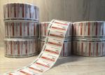 Private glossy self adhesive vinyl waterproof PP vial label roll printing
