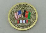 Anti-Terrorist Strike Force Personalized Coin, Soft Enamel, Antique Brass,