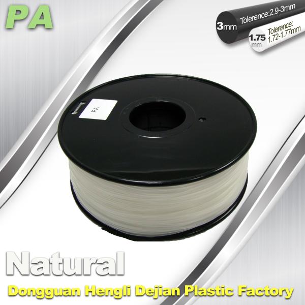 Buy cheap Diameter Of 1.75mm And 3.0mm PA Nylon 3D Printer Filament Materials from wholesalers