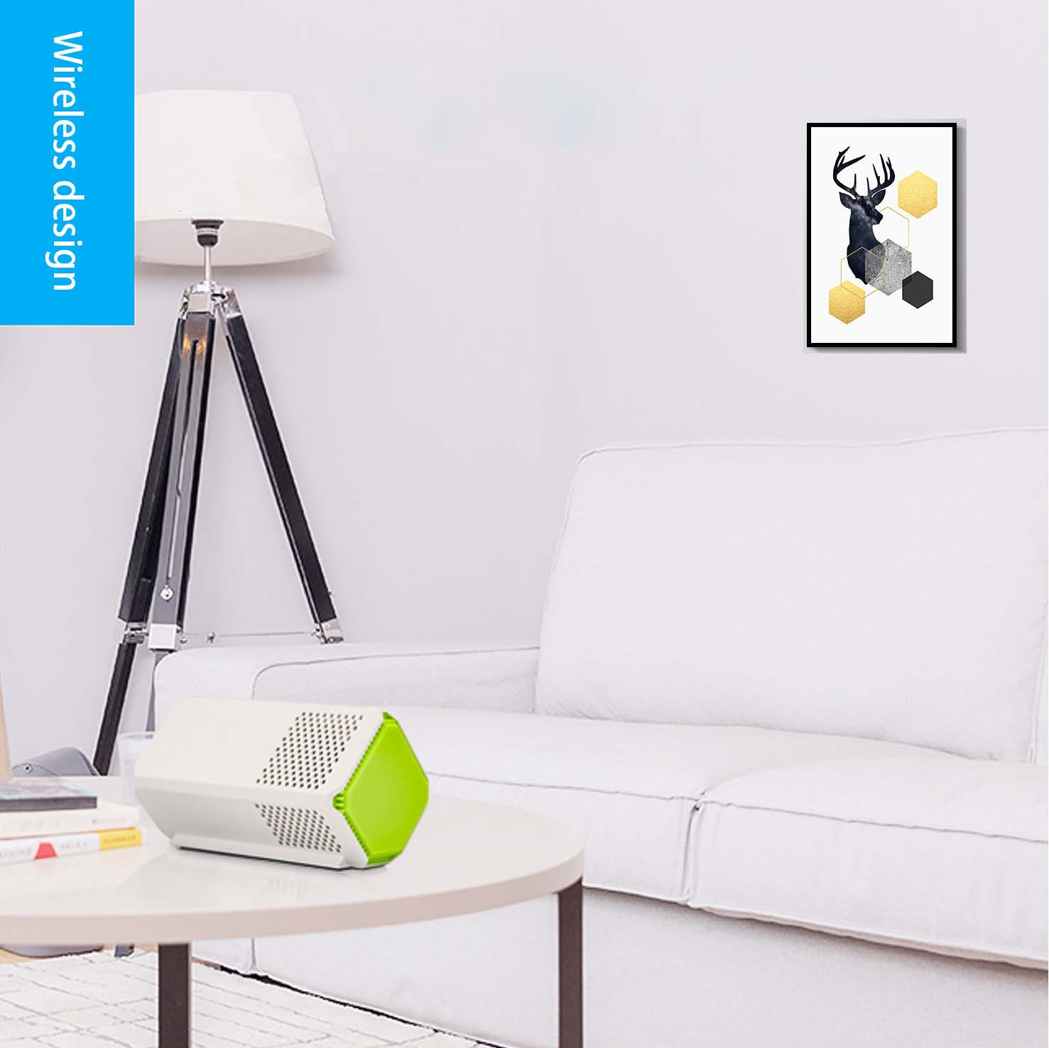 Cold Plasma Tech Air Purifier for Cabinet Closet Cupboard Kill Bacteria and Fungi