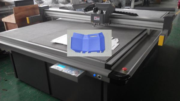 Buy cheap Easy Install PP Box Making Machine Effective Cutting Area 1700*1300mm from wholesalers
