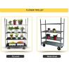 Buy cheap Hot Dip Galvanized Dutch Flower Trolley Seedling Car from wholesalers