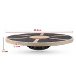 Wooden Balance Board Plate Yoga Balancer Anti-skid High Level Training Balance