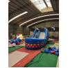 Buy cheap Blue Shark Giant Inflatable Slide UV - Resistance Digital Printing from wholesalers