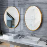 Modern Metal Round Aluminium Mirror Frame 6063 T5 For Wall Pictures