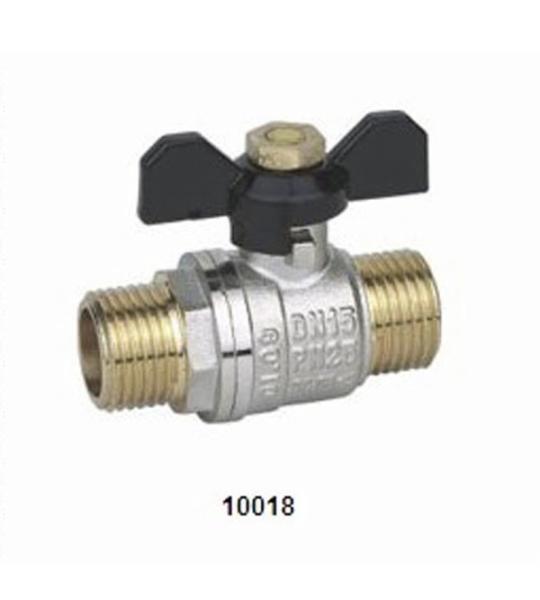 Buy cheap Steel butterfly handle Brass Ball Valve 10018 for Water / Oil from wholesalers