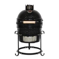 Buy cheap 15 Inch 38.1cm Ceramic Kamado Grill , SGS Portable Kamado Grill product
