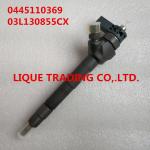 BOSCH Common rail injector 0445110369, 0445110647 for VOLKSWAGEN 03L130277J,