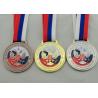 Buy cheap Die Casting 3D Boxing Ribbon Medals with High 3d And High Polishing for Company Promotional Gift from wholesalers
