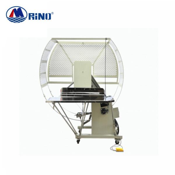 Buy cheap 220V Corrugated Box Strapping Machine 1200*800mm PE End Belt Baler from wholesalers