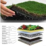Customized 8-30mm HDPE Plastic Storage Drainage Board for Greenroof Membrane