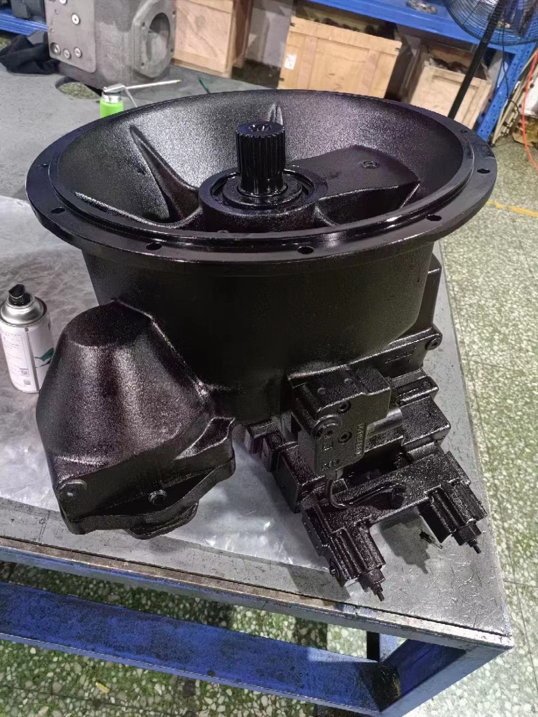 Cast Iron Hydraulic Piston Pump Uchida REXROTH A8VO55 A8VO80 A8VO160 A8VO200 A8VO107 R909423518 A8VO80SR/61R1-NZG05F011