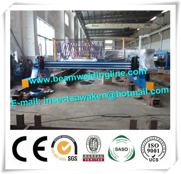 Buy cheap Plate Cnc Plasma Cutting Machine For Flame / H Beam Steel Production Line from wholesalers