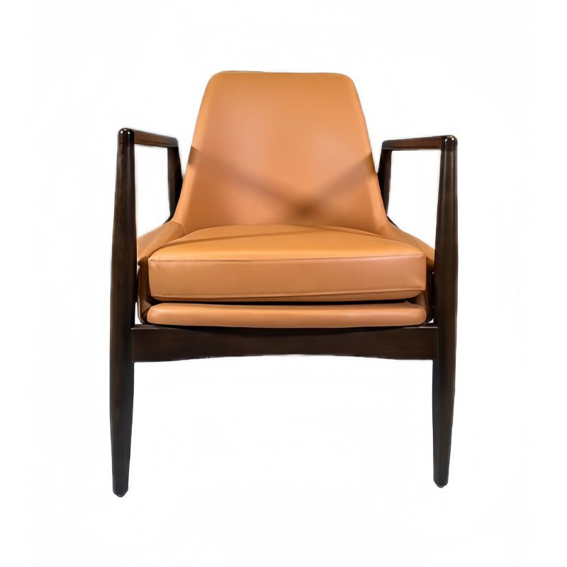 Hotel Furniture Solid Wood PU Leather Living Room Bedroom Home OEM Chair