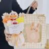 Buy cheap Unique Children's Day Gifts Plush Doll Flower Bouquets with Adorable Little Bear and Variety of Flowers from wholesalers