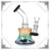 Buy cheap 6 Inches Mini Bong Black Showerhead Perc Glass Water Pipes 14mm Joint from wholesalers