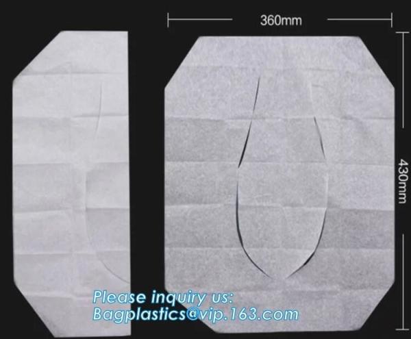 Buy cheap Disposable Paper Toilet Seat Cover,Eco bio paper plastic Microfiber disposable toilet seat cover waterproof,toilet seat from wholesalers