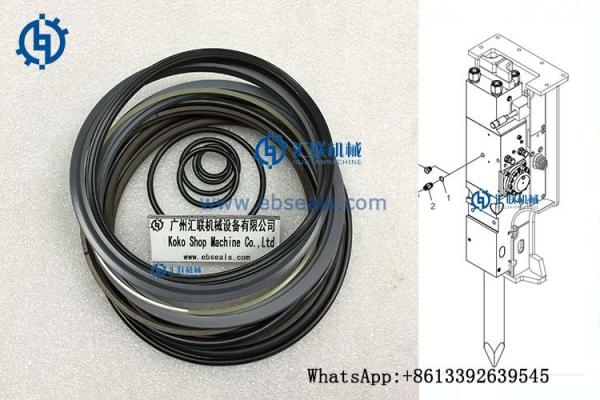 Buy cheap Lightweight MB750 Hydraulic Rock Breaker Spare Parts / Hydraulic Cylinder Oil Seal from wholesalers