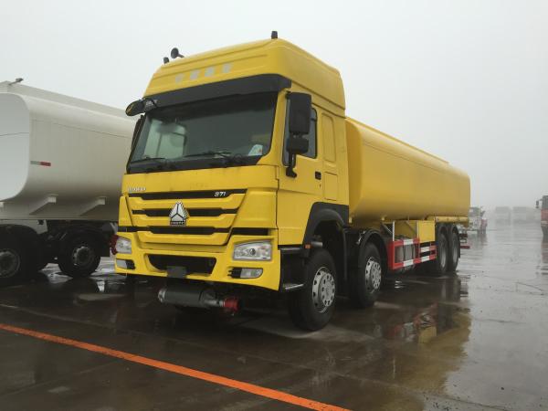 15001 - 30000L Fresh Milk Tanker Truck , FAW 15.3m3 304 Stainless Steel 6*4