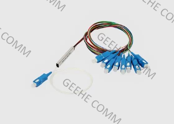 Buy cheap 1×8 Steel Tube SC/APC Mini Fiber Optical Cable Splitter from wholesalers