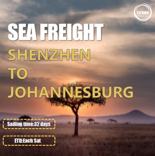 Buy cheap Direct Sailing Worldwide Sea Freight From Shenzhen To Johannesburg South Africa from wholesalers