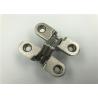 Buy cheap Satin Nickel SOSS Invisible Hinge For Metal Or Wood Door 180 Degree from wholesalers