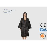 Buy cheap SPA Disposable Kimono Robe Ties On Neck And Waist Style XL Size 30G product