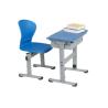 Buy cheap Blue Single Student Desk And Chair Set , Classroom Child Writing Table School Furniture from wholesalers