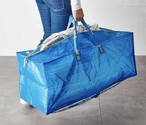 Buy cheap Super Strong Promotional Matt Laminated PP Woven Shopping Luggage Packing Bag With Zipper Luggage Shopping Bag from wholesalers