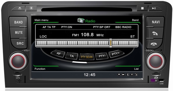 Ouchuangbo Car Navi Multimedia for Audi A3(2003-2011) 3G Wifi Auto Video DVD S100 System
