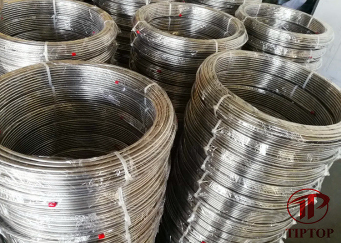 Inconel 625 Astm B704 SS Stainless Steel Coiled Tubing