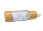 Buy cheap Bamboo Lotion Pump Airless Cosmetic Bottles 100 ML Without Tube from wholesalers