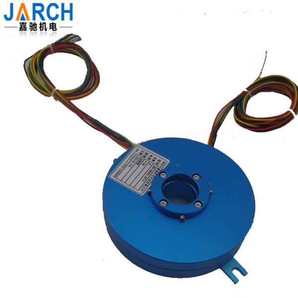 Buy cheap Rotary Table 2 Channel Pancake Through Bore Slip Ring from wholesalers