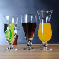 Buy cheap Hand Blown Drinkware OEM 400ml 16Oz Clear Beer Glass Cup product