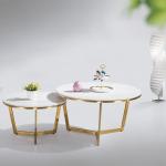 Contemporary Minimalist Metal Style Coffee Table Small Modern Rock Plate Rack