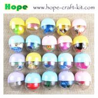 Buy cheap Various Size Mixed Colors Gachapon Eggs surprise Gacha Balls Capsule Eggs can be product