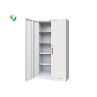 Buy cheap White Modern Office Furniture Metal Office Cupboard KD Structure 2 Door product