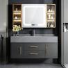 Buy cheap Top Mounting Hardwood Bathroom Vanity unit 600mm With Mirror from wholesalers