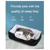 Buy cheap Cozy Oxford Fabric Plush Calming Cat Bed Waterproof Multi Colors Different Size from wholesalers
