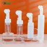 Buy cheap 100ml Cosmetic Foamer Bottle PET Skincare Packaging Bottles With Foam Pump / Cleansing Brush from wholesalers