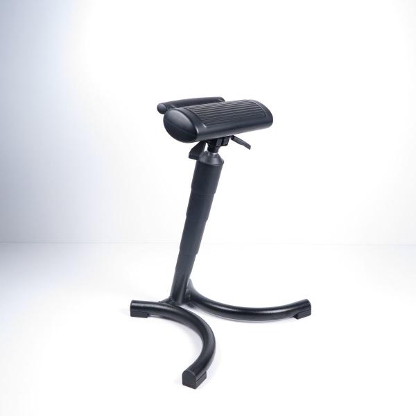 Buy cheap Lab / Workplace Ergonomic Sit Stand Chair Fixed Foot Support PU Foam Material from wholesalers