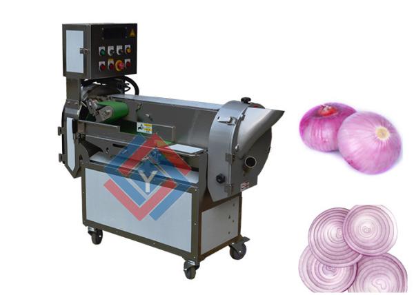 Buy cheap Root Vegetable Slicer Stripper Dicer Machine Onion Cutter Equipment from wholesalers