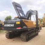 22 Ton Used Hyundai 225 Excavator Original Hydraulic Valve and Construction