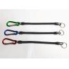 Buy cheap Promtional 6.5'' Steel Coil Fishing Plier Lanyard Cords w/Split Ring and Colorful Carabiner from wholesalers