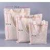 Buy cheap Plain Canvas Bags Reusable For Daily Shopping / Commercial Promotion from wholesalers