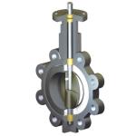 2 inch ductile iron fully Lug style type butterfly valve manufacturer
